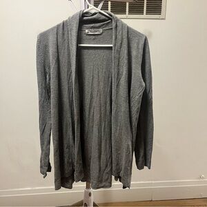 Zara Women's Charcoal Open Front Cardigan size Medium
